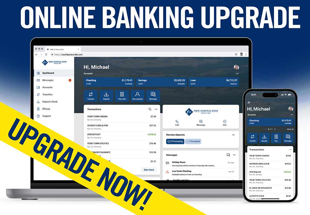 Online Banking Upgrade